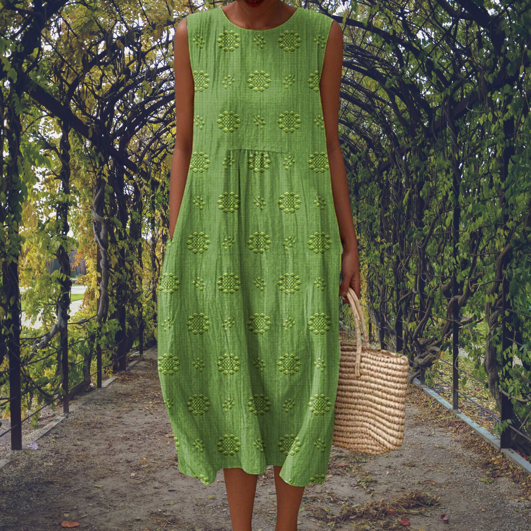 Kira | Elegant sleeveless dress with pockets Sophie & Grace Savannah Kira | Elegant sleeveless dress with pockets Sophie & Grace Savannah