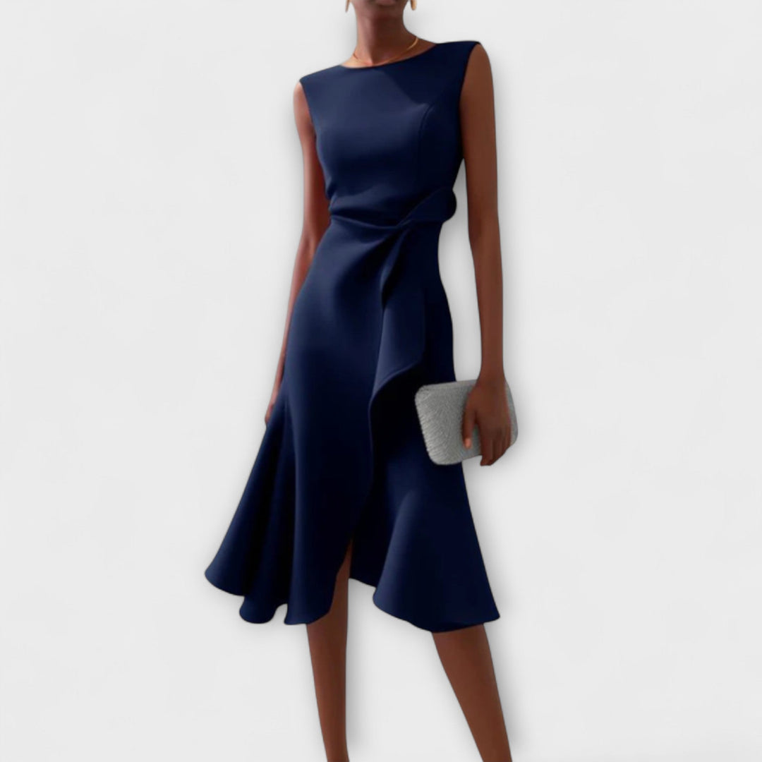 Aubrielle | Sophisticated Midi Dress