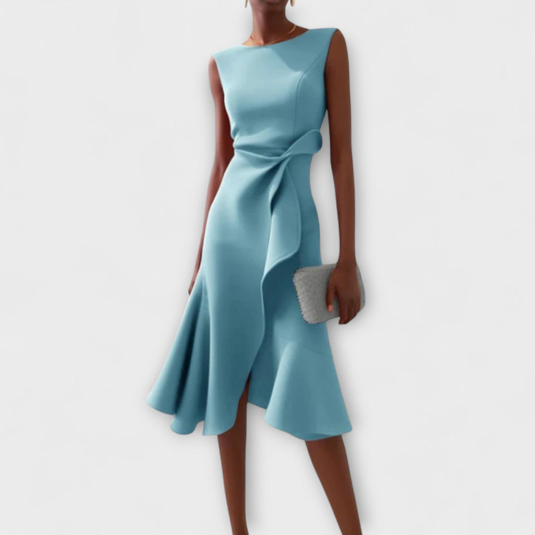 Aubrielle | Sophisticated Midi Dress