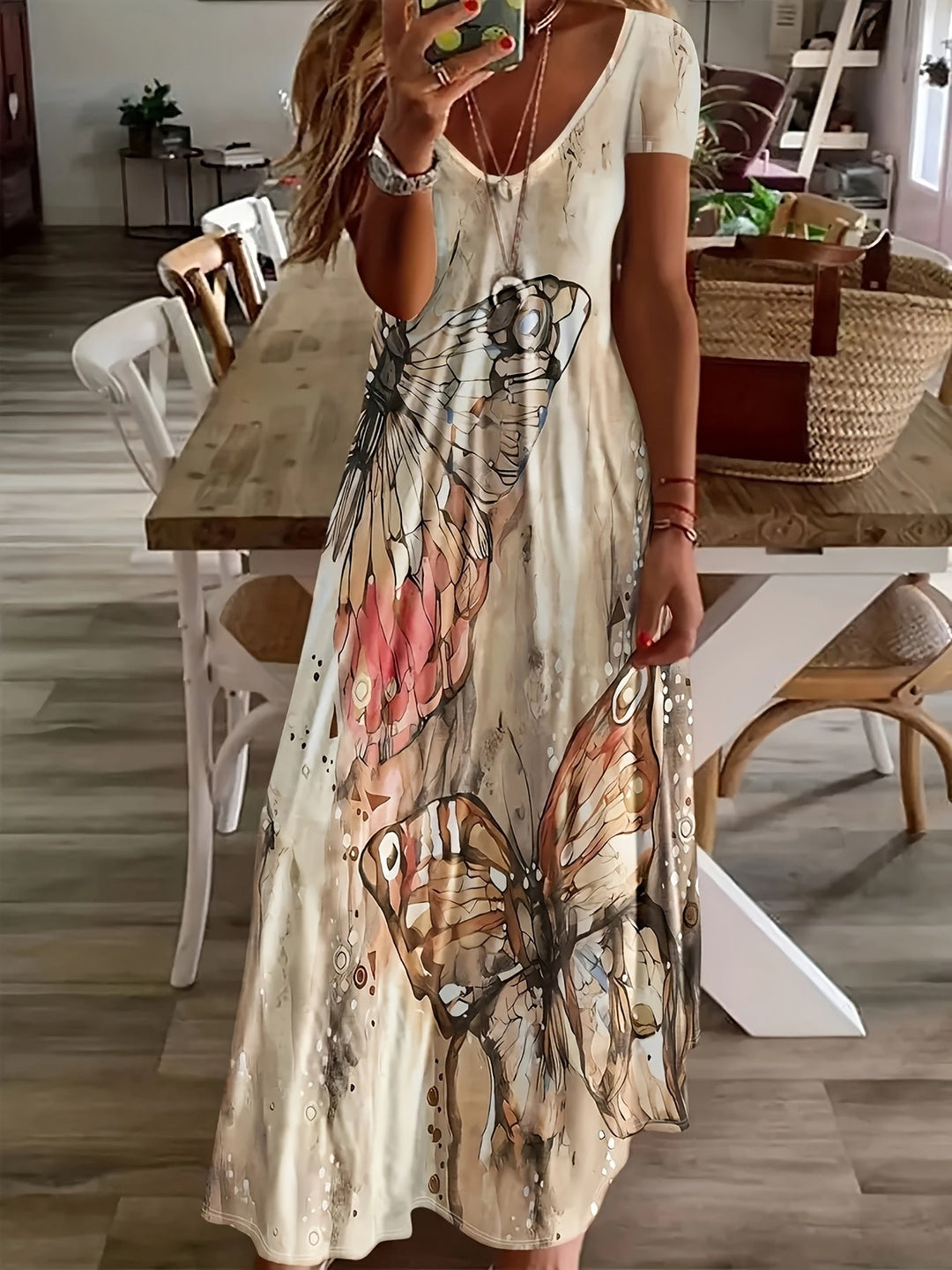 Anna | Artistic Tummy-Flattering Dress