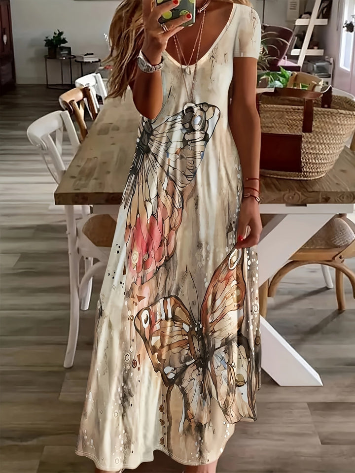 Anna | Artistic Tummy-Flattering Dress