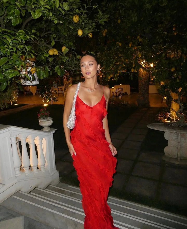 Eila™ | Ruffled Maxi Dress