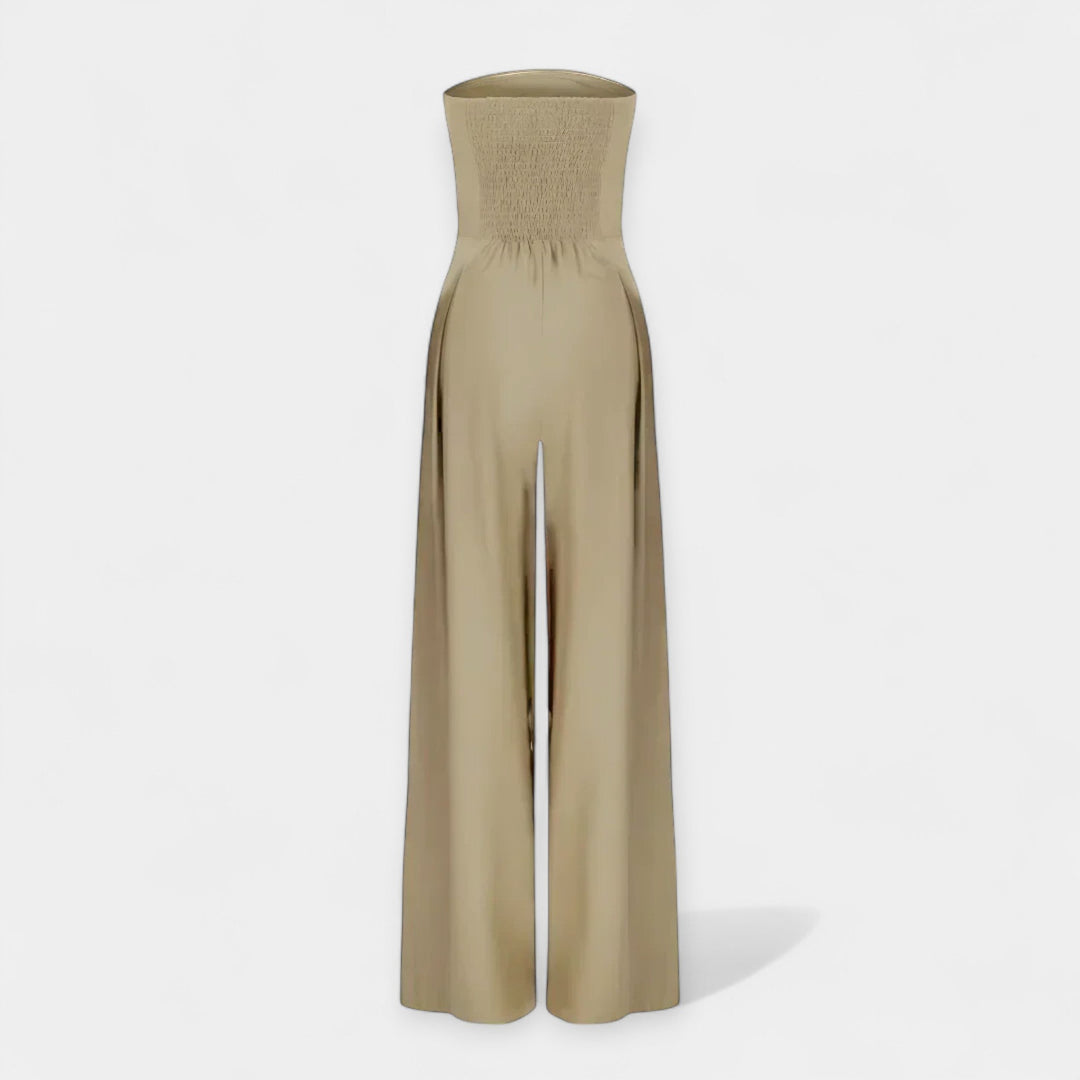 Strapless Bustier Jumpsuit