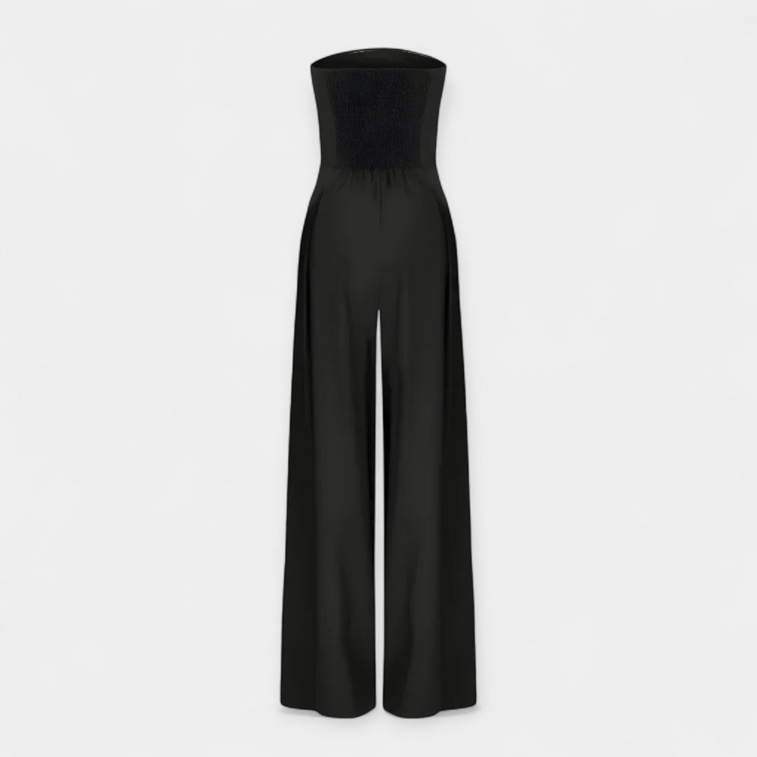 Strapless Bustier Jumpsuit