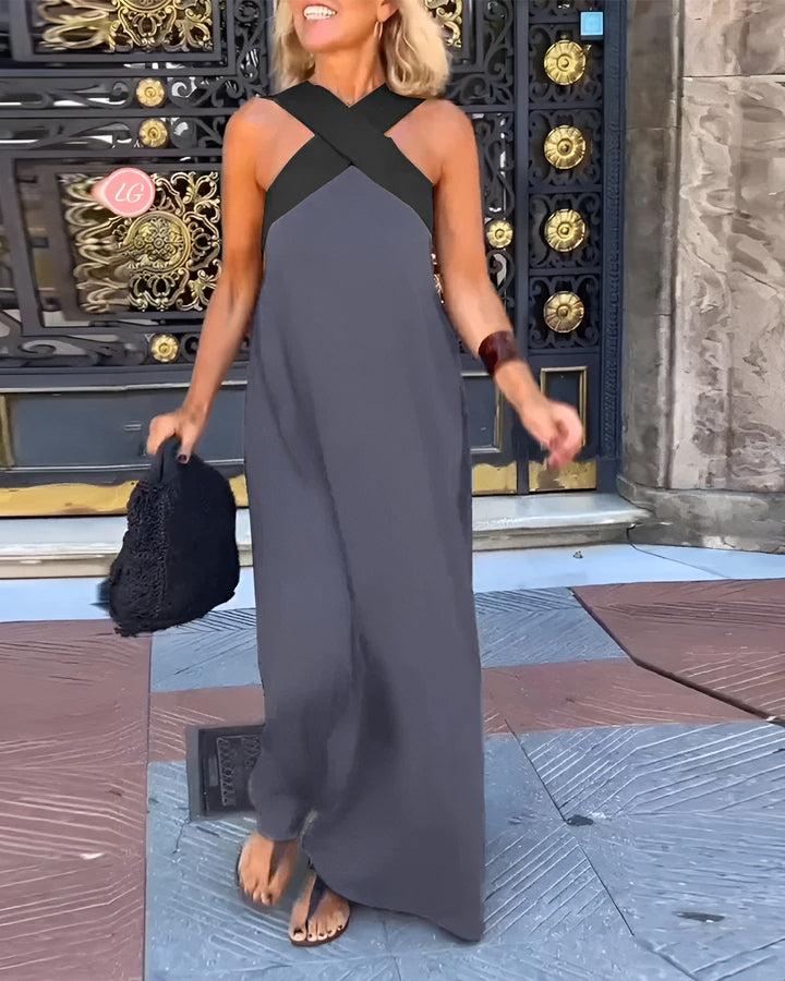 Dahlia Crossed Cut Sundress