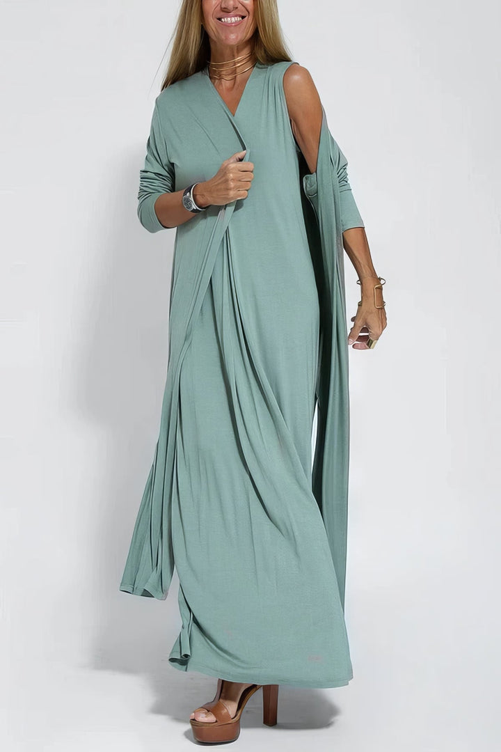Elena Elegant Maxi Dress