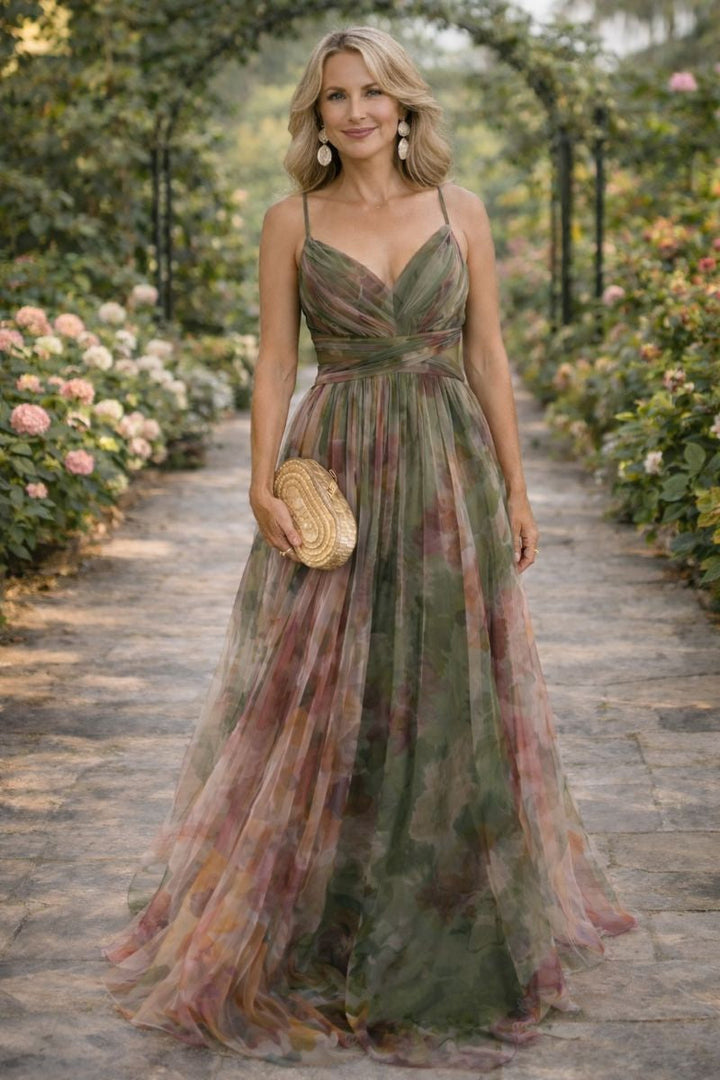 Giselle Floral Sleeveless Maxi Dress