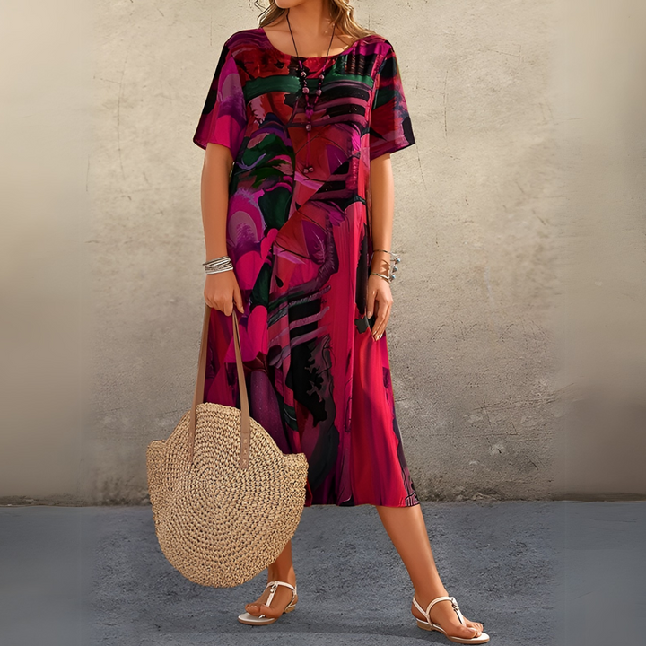 Jasmine Floral Swing Dress