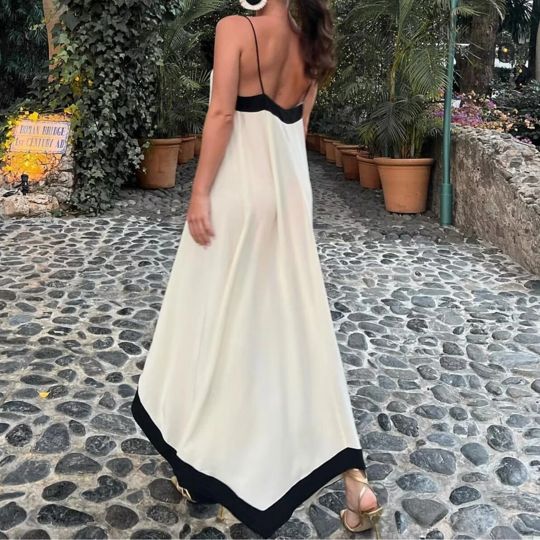Mila V-Neck Loose Dress