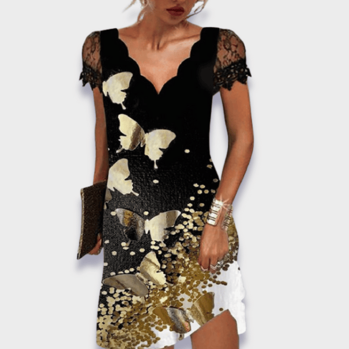 Mira Elegant Swing Dress