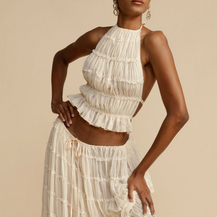 WENDY - Top and Skirt Set