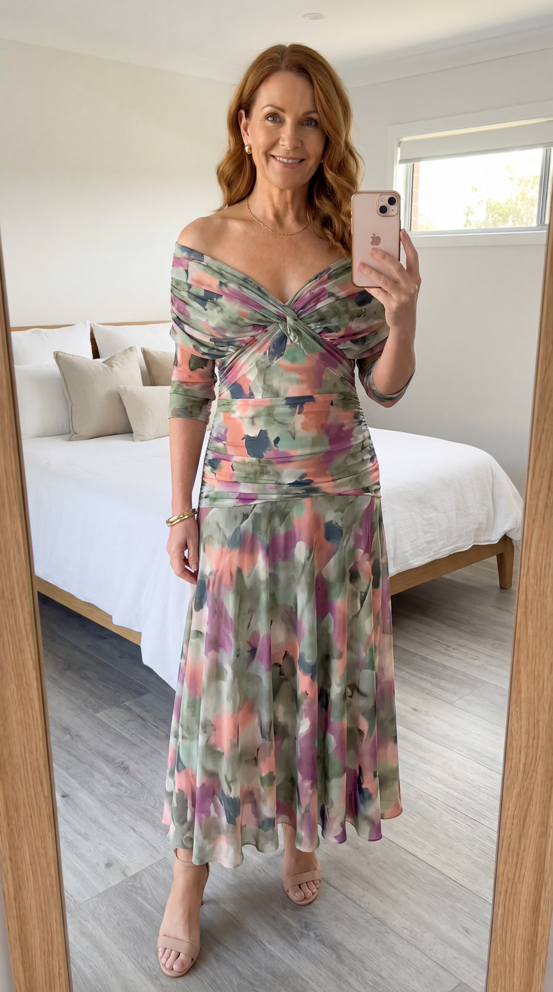 Fiona Maxi Floral Dress
