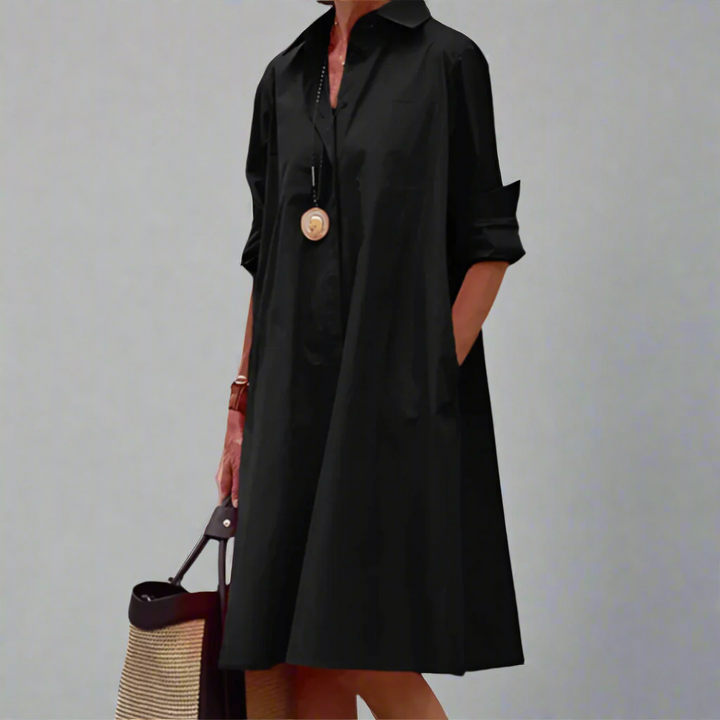 Sabrina Casual Polo Dress