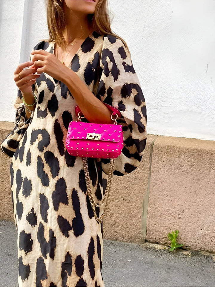 Sienna Leopard Print Dress