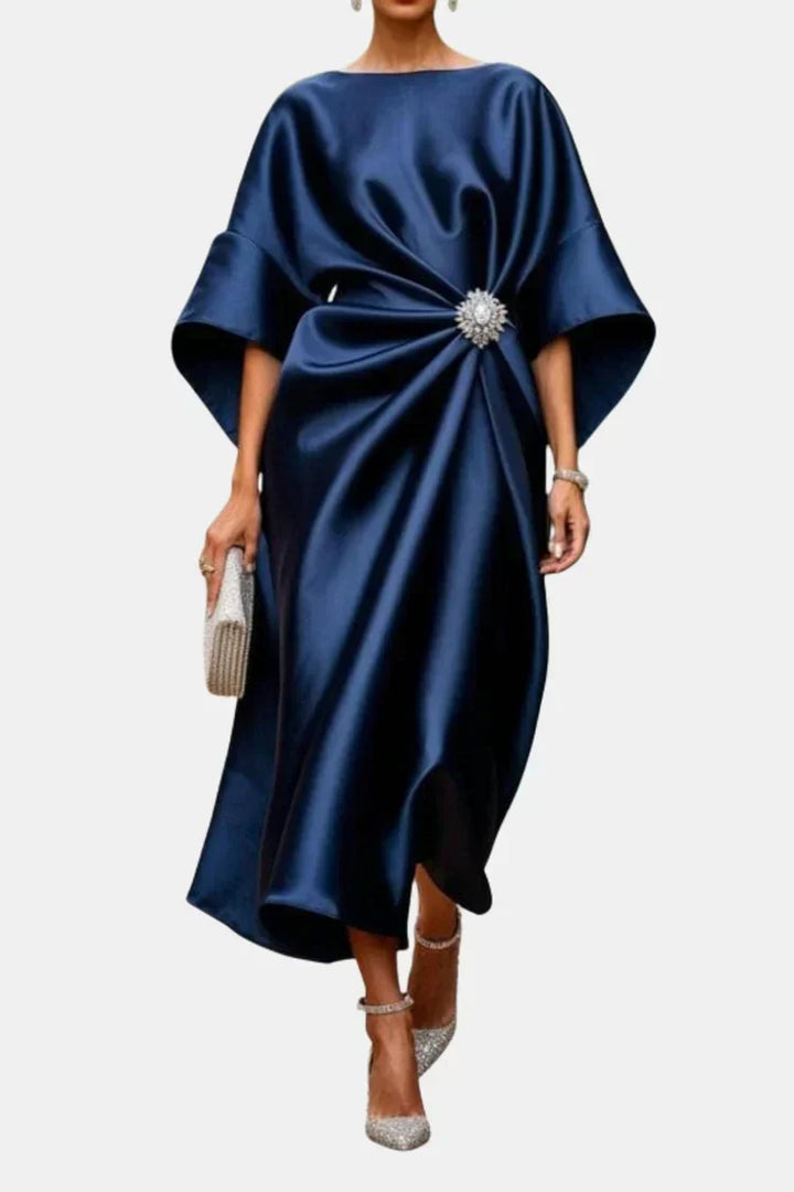 Lieke™ | Elegant Satin Maxi Dress