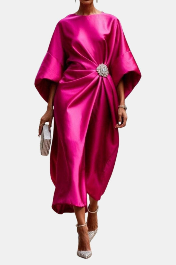Lieke™ | Elegant Satin Maxi Dress