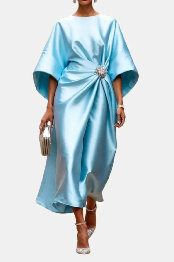 Lieke™ | Elegant Satin Maxi Dress