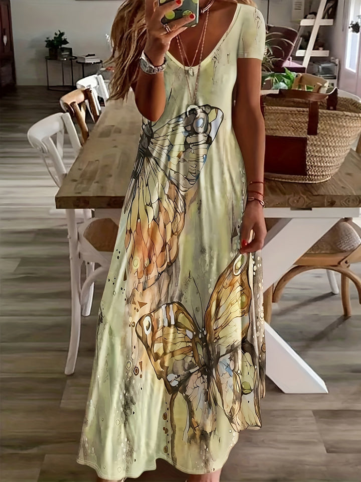Anna | Artistic Tummy-Flattering Dress