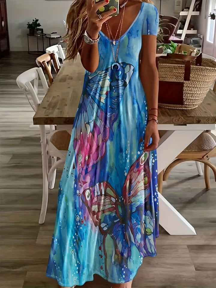 Anna | Artistic Tummy-Flattering Dress
