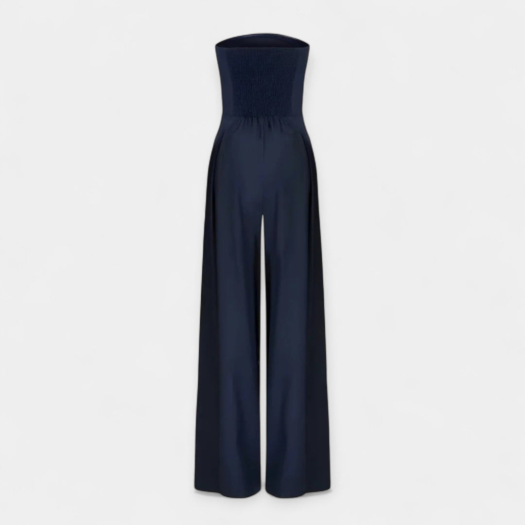 Strapless Bustier Jumpsuit