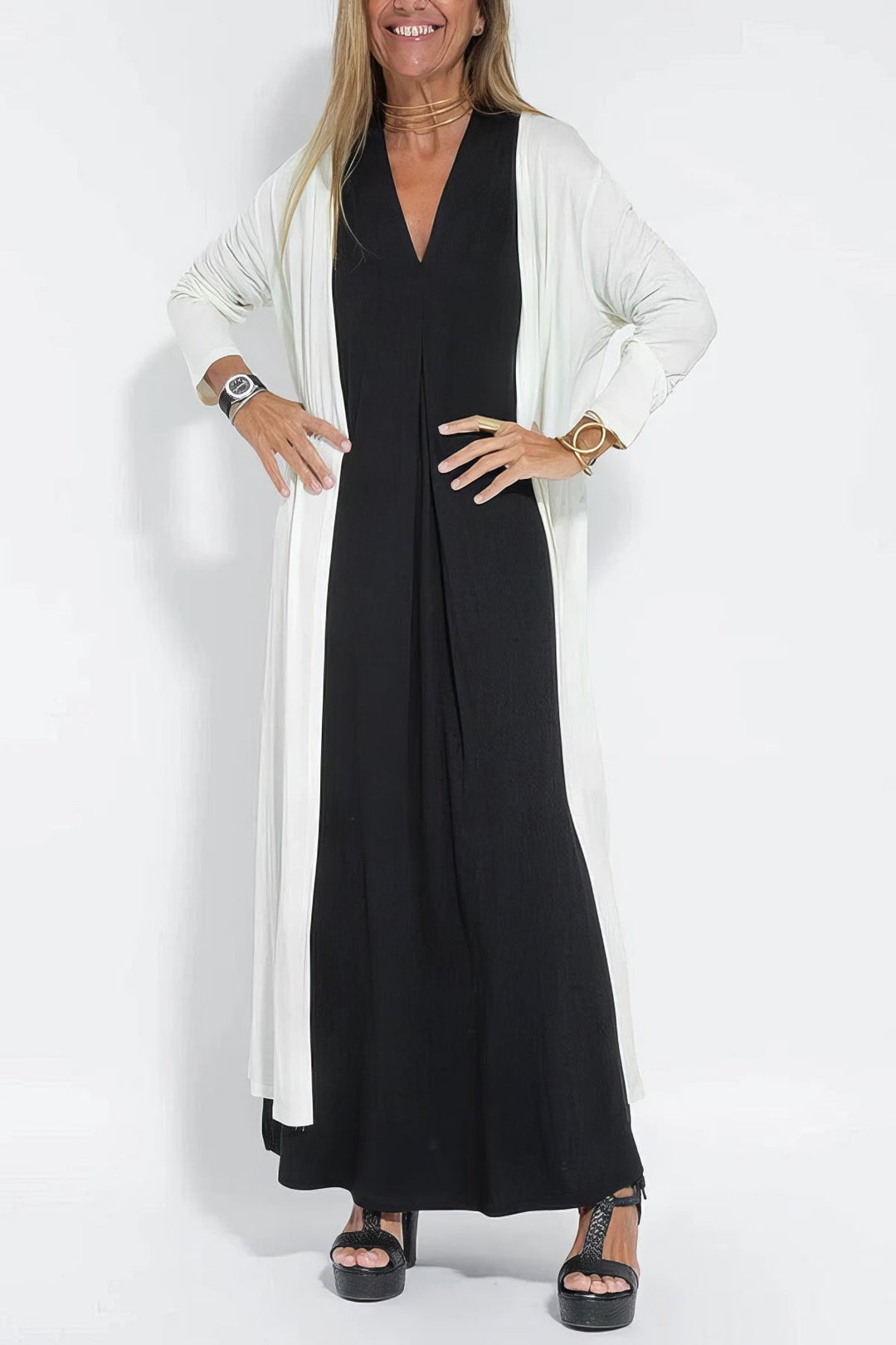 Elena™ | Natalia Dress  Cardigan Set